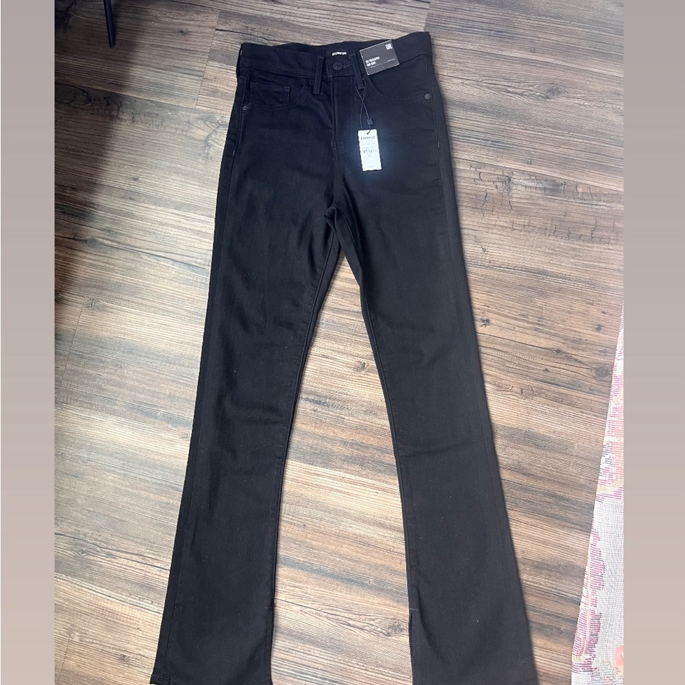 Express Black Women's Boot Cut Jeans 0R